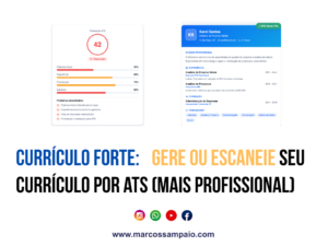 Gerar e escanear currículo online com análise ATS para melhorar chances de emprego
