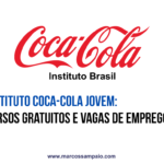 Instituto Coca-Cola Jovem oferece cursos gratuitos online com certificado e acesso a vagas de emprego para jovens no Brasil divulgado pelo site marcossampaio.com.