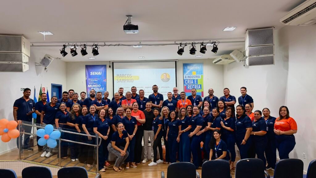Palestra SENAI-RR com o Influenciador Marcos Sampaio @ei_sampa, sobre Marketing Digital