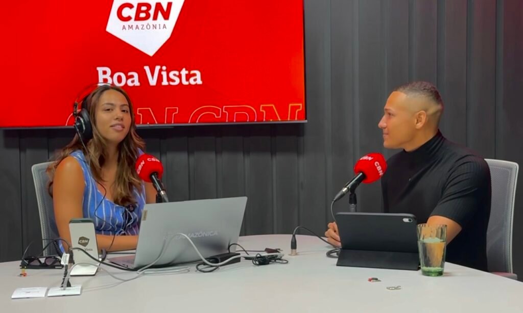 Entrevista para a rádio CBN Boa Vista RR com o Influenciador Marcos Sampaio @ei_sampa e Ester Arruda.